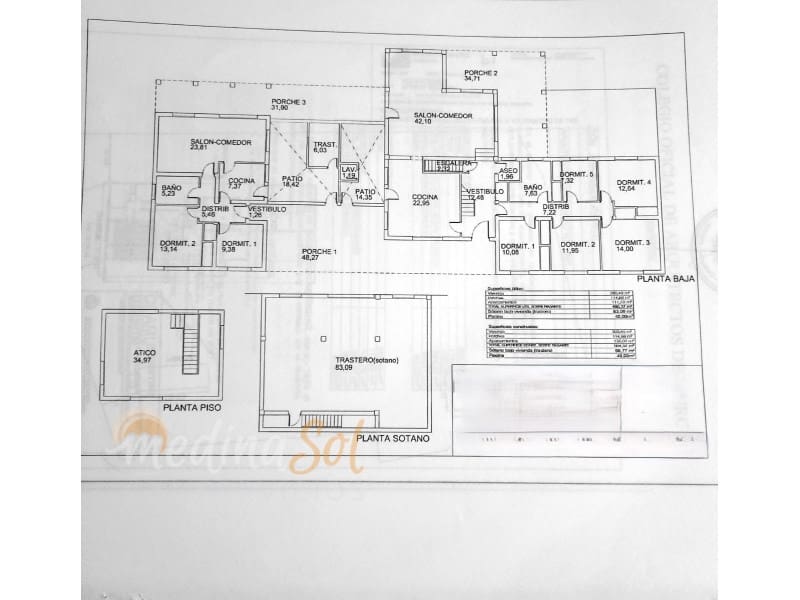7 soveværelse Finca/Landehus til salg i Las Barracas med swimmingpool garage - € 790.000 (Ref: 8216583)