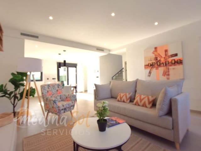 3 soveværelse Villa til salg i Los Belones, Cartagena med swimmingpool garage - € 355.000 (Ref: 8287122)