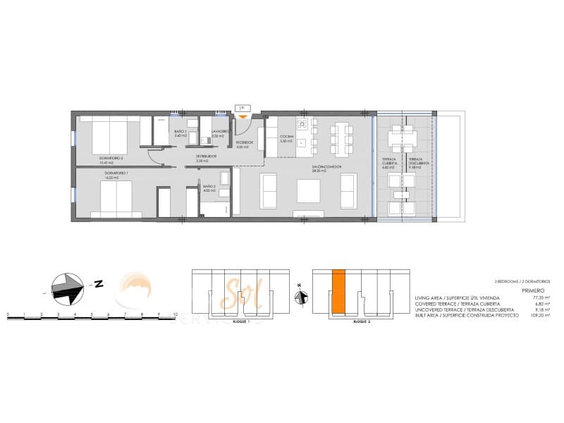 Apartment for sale in Mar de Cristal - € 270,000 (Ref: 9103347)