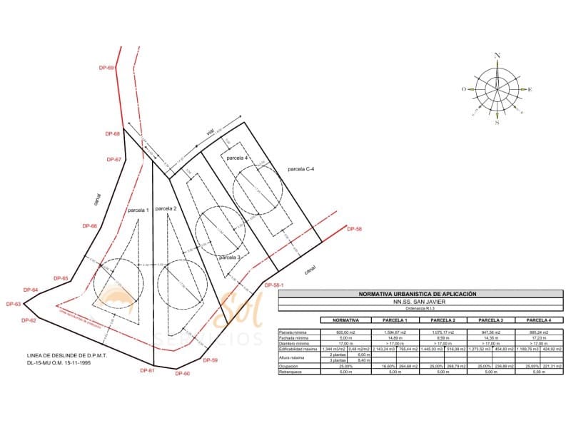Terrain à Bâtir à vendre à La Manga del Mar Menor - 260 000 € (Ref: 9145569)
