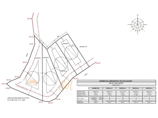Terrain à Bâtir à vendre à La Manga del Mar Menor - 260 000 € (Ref: 9145569)