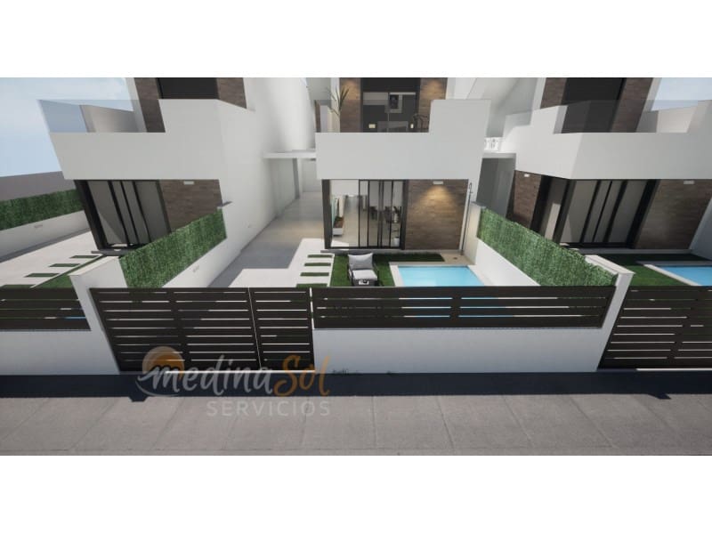 3 sovrum Villa till salu i Los Alcazares med pool - 419 900 € (Ref: 9799122)