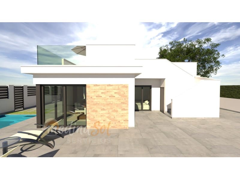 3 sovrum Villa till salu i Los Alcazares med pool - 419 900 € (Ref: 9799122)