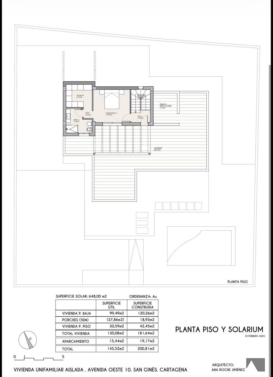 3 soverom Villa til salgs i La Azohia med svømmebasseng garasje - € 625 000 (Ref: 10064659)