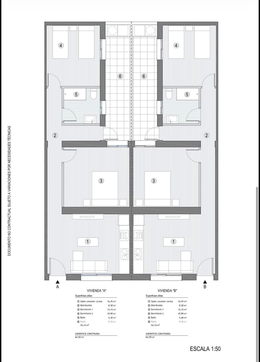 2 quarto Apartamento para venda em Puerto de Mazarron - 144 000 € (Ref: 10102610)
