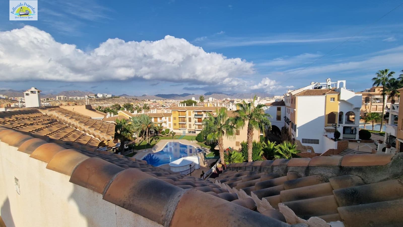 2 makuuhuone Huoneisto myytävänä paikassa Puerto de Mazarron mukana uima-altaan - 185 500 € (Ref: 8652843)