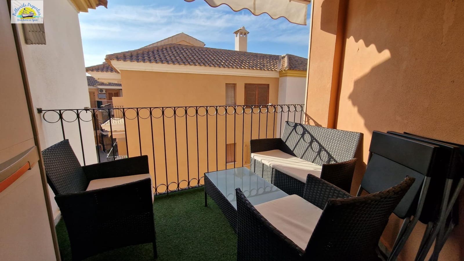 2 makuuhuone Huoneisto myytävänä paikassa Puerto de Mazarron mukana uima-altaan - 185 500 € (Ref: 8652843)