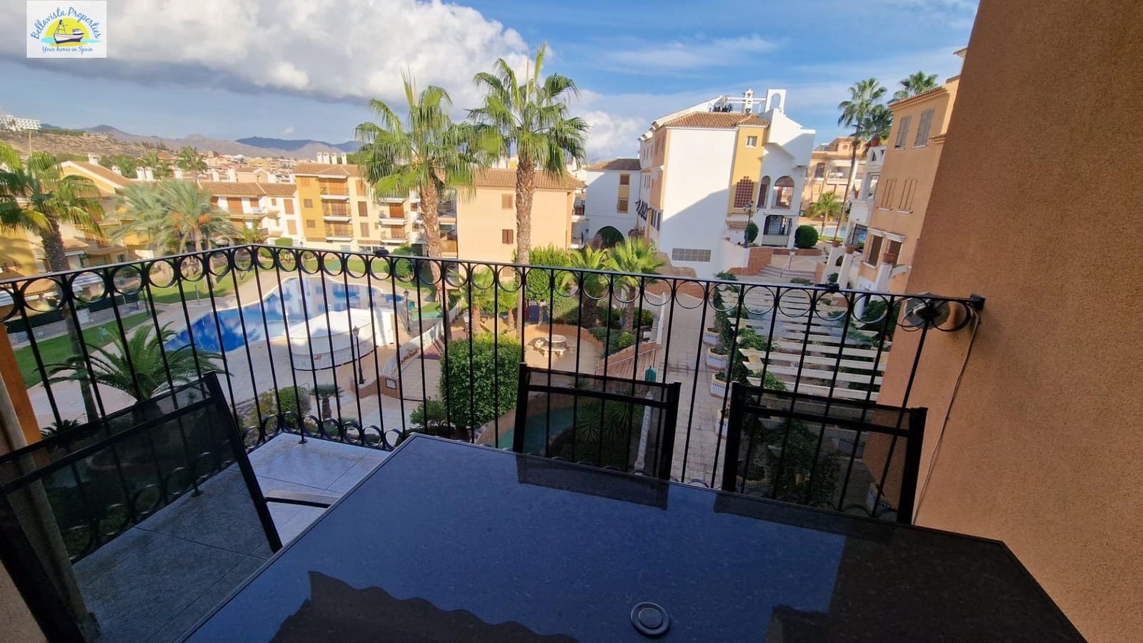 2 makuuhuone Huoneisto myytävänä paikassa Puerto de Mazarron mukana uima-altaan - 185 500 € (Ref: 8652843)