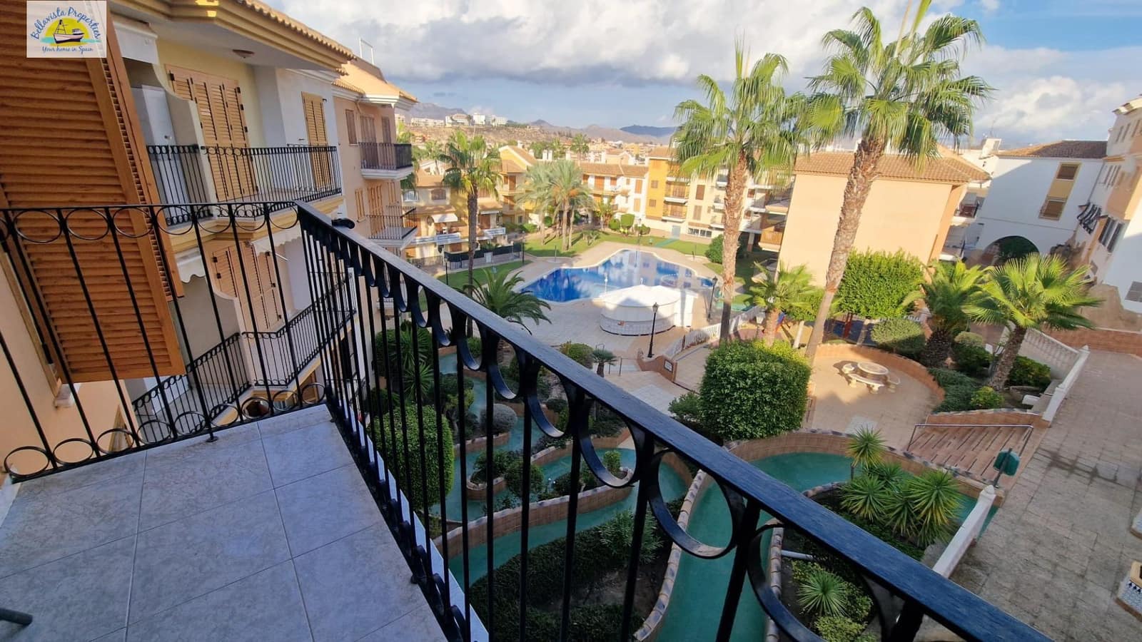 2 makuuhuone Huoneisto myytävänä paikassa Puerto de Mazarron mukana uima-altaan - 185 500 € (Ref: 8652843)