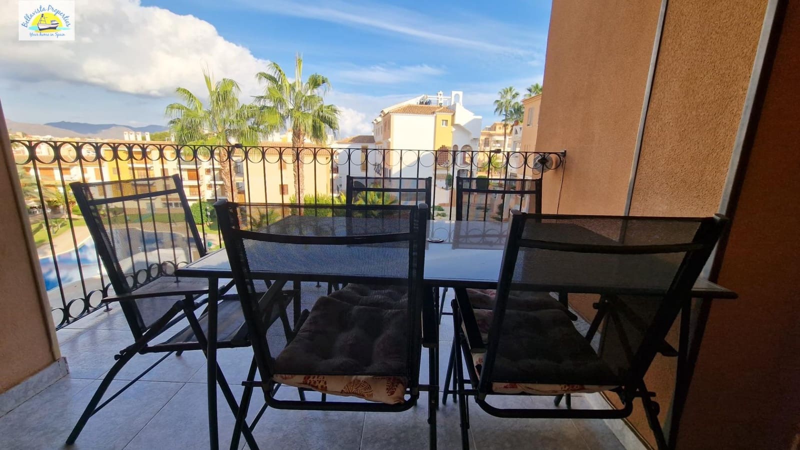 2 makuuhuone Huoneisto myytävänä paikassa Puerto de Mazarron mukana uima-altaan - 185 500 € (Ref: 8652843)