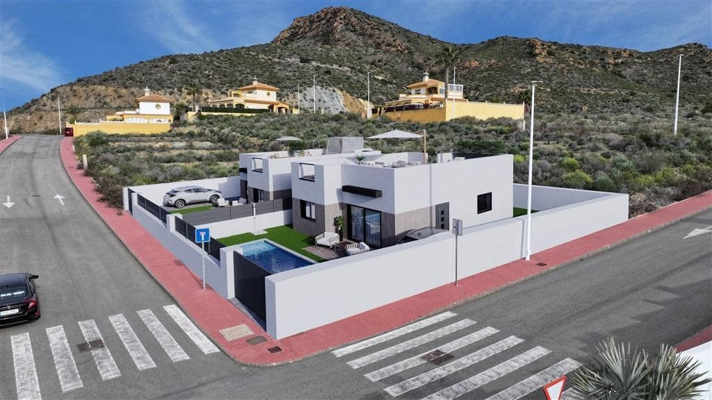 3 soveværelse Villa til salg i Mazarron med swimmingpool - € 329.000 (Ref: 8879884)