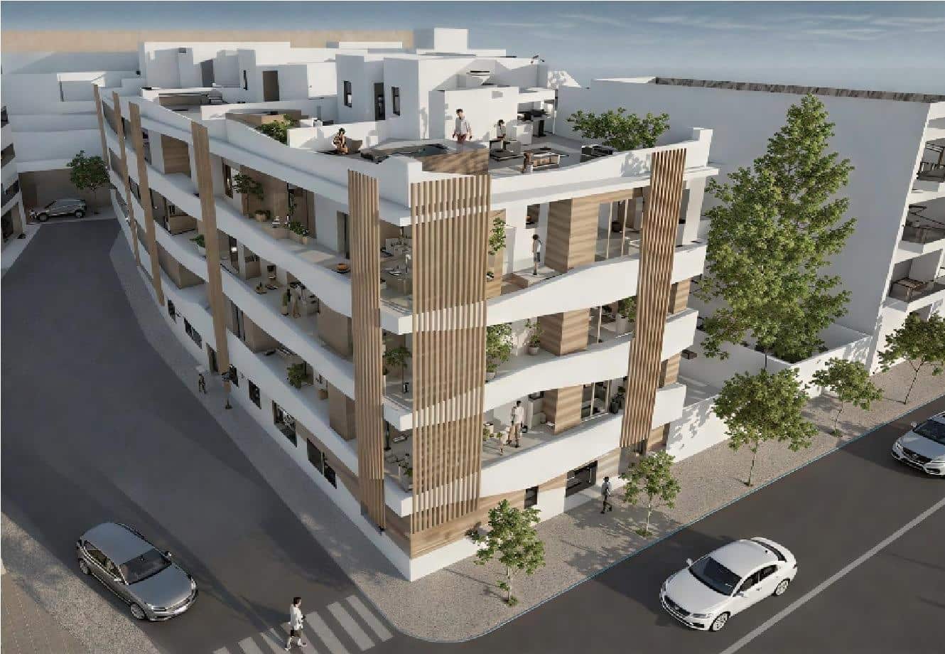 3 soveværelse Lejlighed til salg i Puerto de Mazarron med garage - € 218.000 (Ref: 9114034)