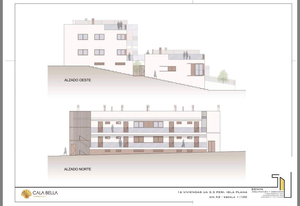 2 sovrum Takvåning till salu i Isla Plana med garage - 390 000 € (Ref: 9799176)