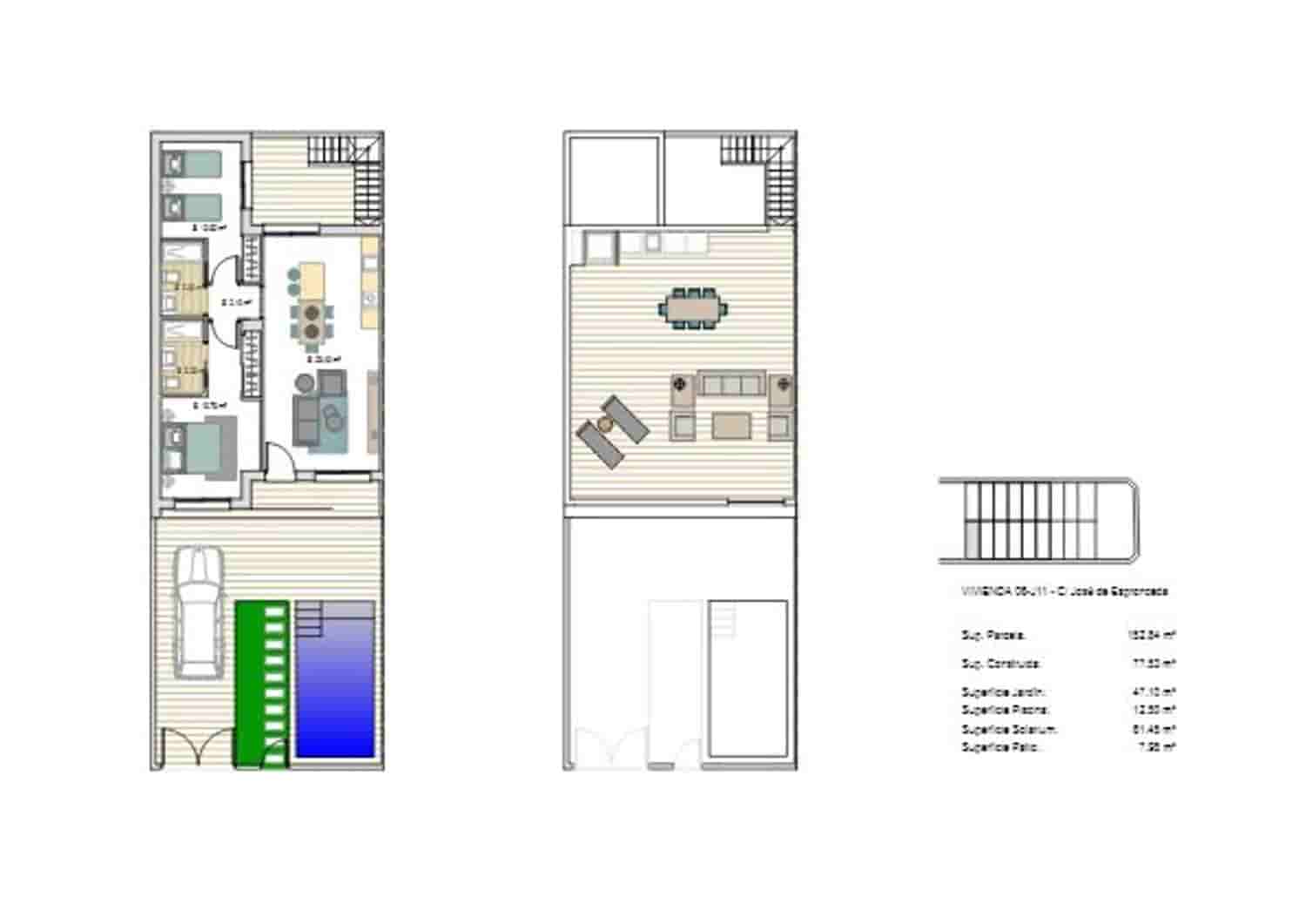 2 chambre Maison de Ville à vendre à San Javier avec piscine garage - 285 000 € (Ref: 9420685)