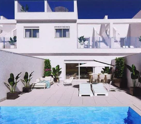 3 quarto Casa em Banda para venda em Las Lomas de Rame - Bahía Bella, Los Alcázares com piscina garagem - 357 000 € (Ref: 9420691)