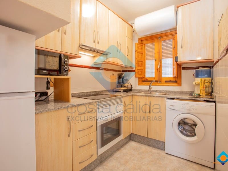 2 chambre Villa/Maison Mitoyenne à vendre à Puerto de Mazarron avec piscine - 120 000 € (Ref: 10054888)