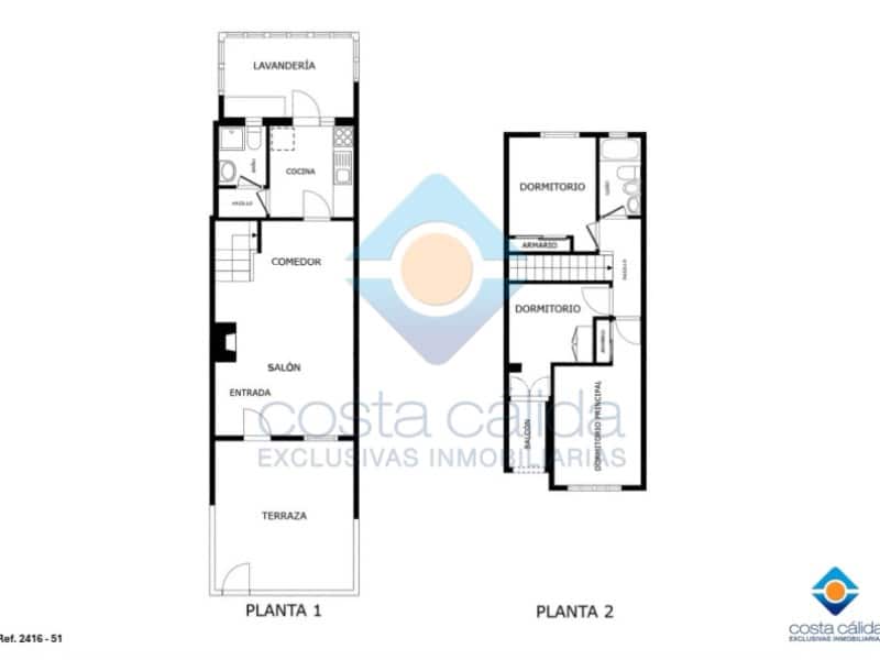 3 bedroom Townhouse for sale in Puerto de Mazarron - € 142,500 (Ref: 9228814)