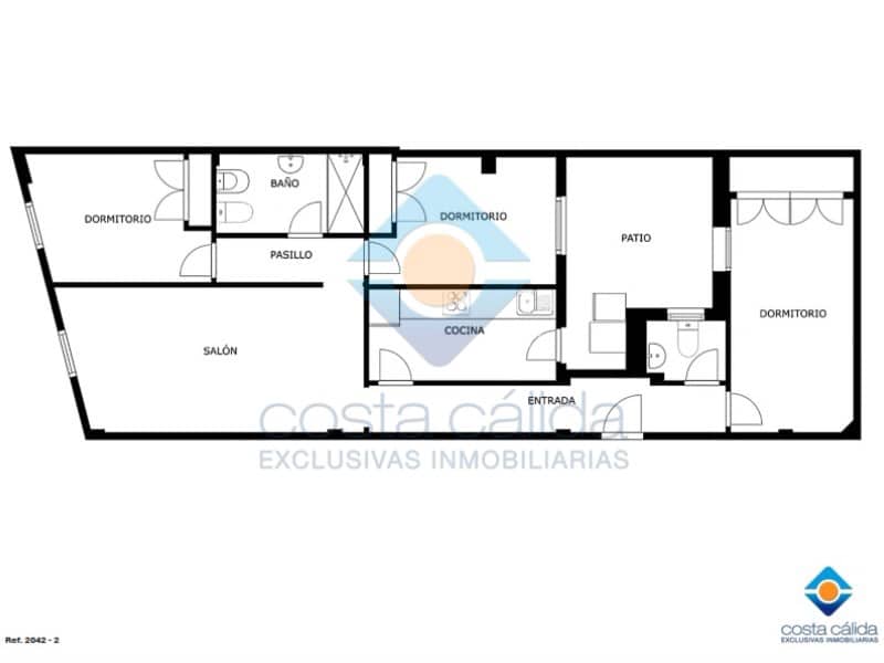 3 bedroom Flat for sale in Puerto de Mazarron with garage - € 105,900 (Ref: 9571435)