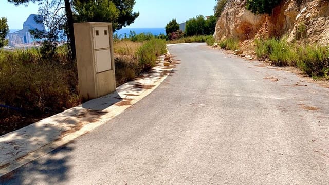 Byggetomt til salgs i Oltamar - Cucarres, Calpe / Calp - € 350 000 (Ref: 7340133)