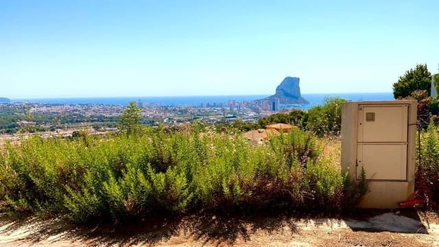 Byggetomt til salgs i Oltamar - Cucarres, Calpe / Calp - € 350 000 (Ref: 7340133)