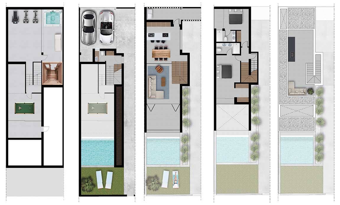 3 makuuhuone Huvila myytävänä paikassa Albir mukana uima-altaan 
autotalli - 705 000 € (Ref: 8847867)