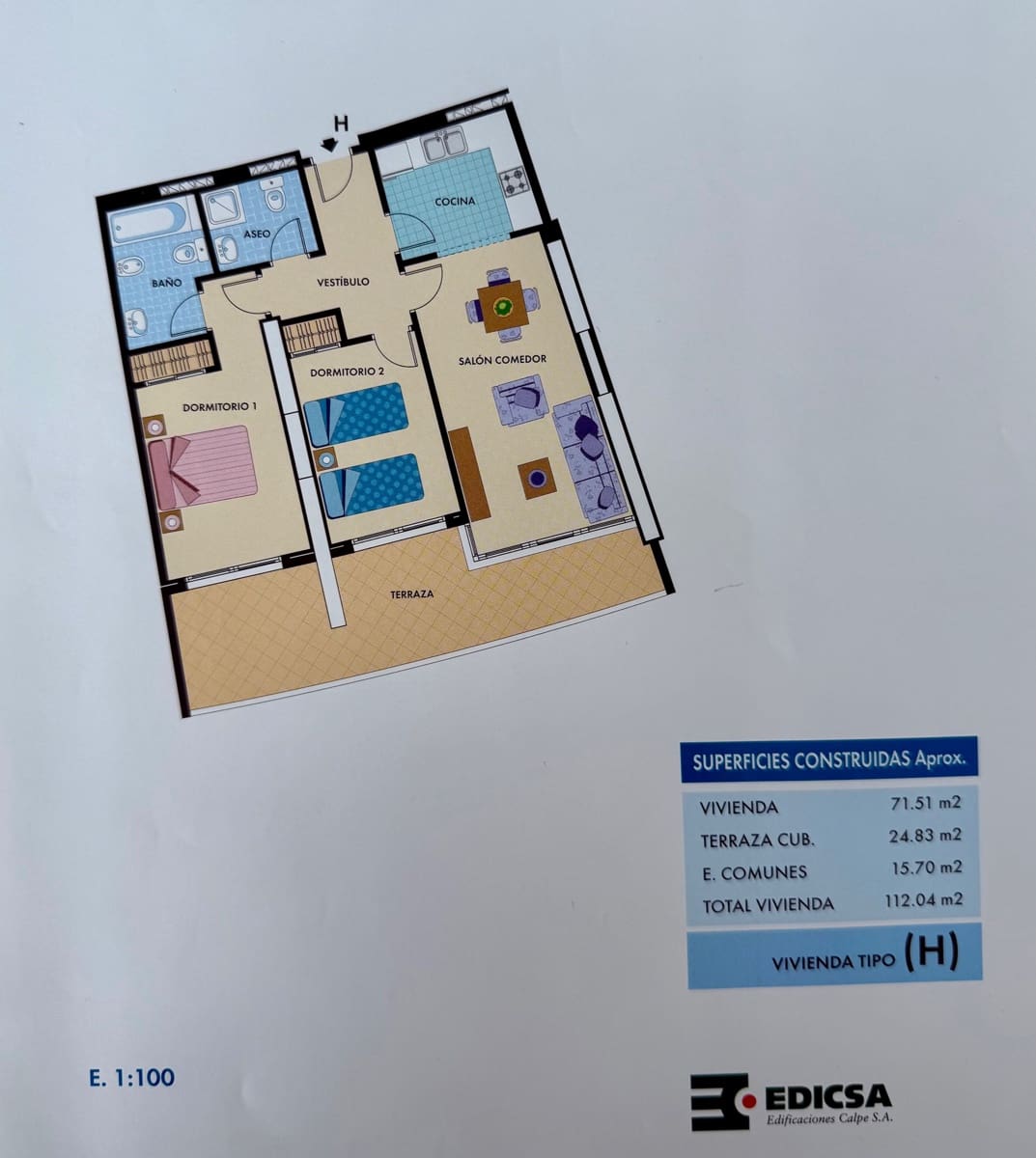 2 bedroom Apartment for sale in Calpe / Calp - € 630,000 (Ref: 9757599)