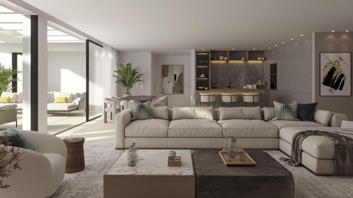 2 bedroom Apartment for sale in Estepona with pool garage - € 625,000 (Ref: 9047369)