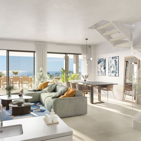 2 soveværelse Penthouse til salg i Torremuelle, Benalmádena med garage - € 585.000 (Ref: 9047528)