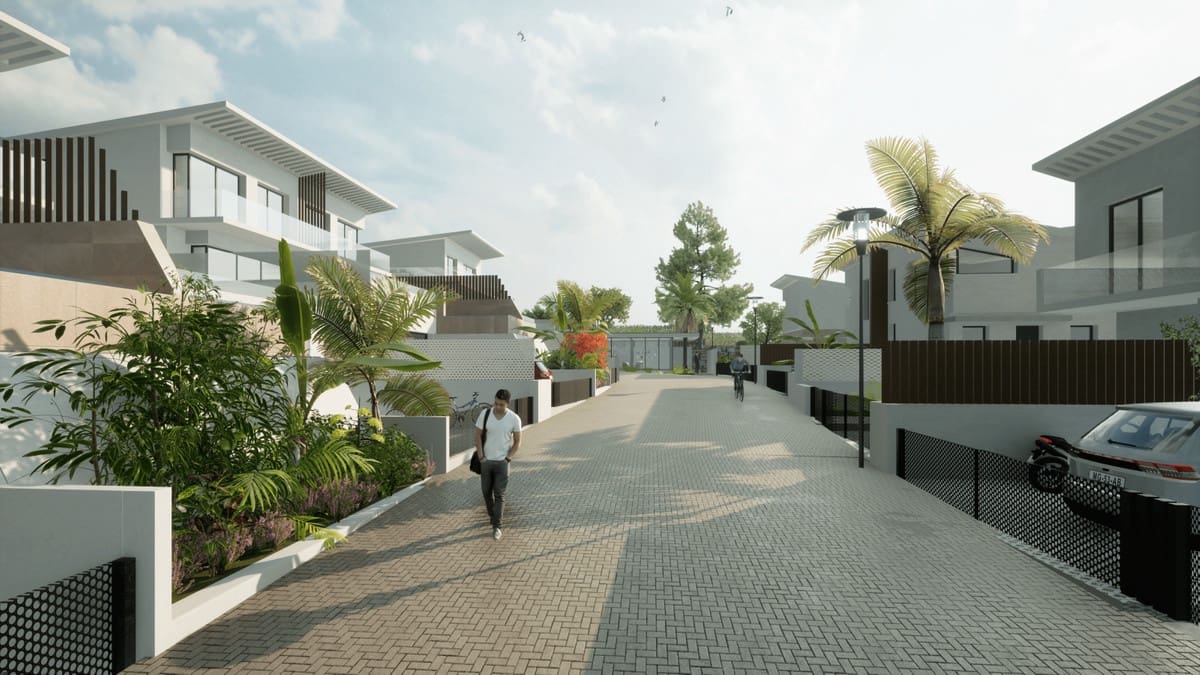 4 soveværelse Semi-Rækkehus til salg i La Cala de Mijas med swimmingpool garage - € 796.000 (Ref: 9050805)