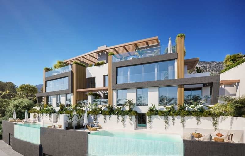 3 soveværelse Semi-Rækkehus til salg i Benahavis med garage - € 1.490.000 (Ref: 9050812)