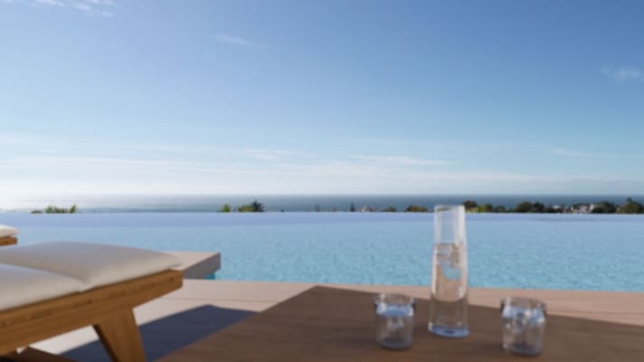 3 sypialnia Dom na sprzedaż w Riviera del Sol z basenem garażem - 980 000 € (Ref: 9104325)