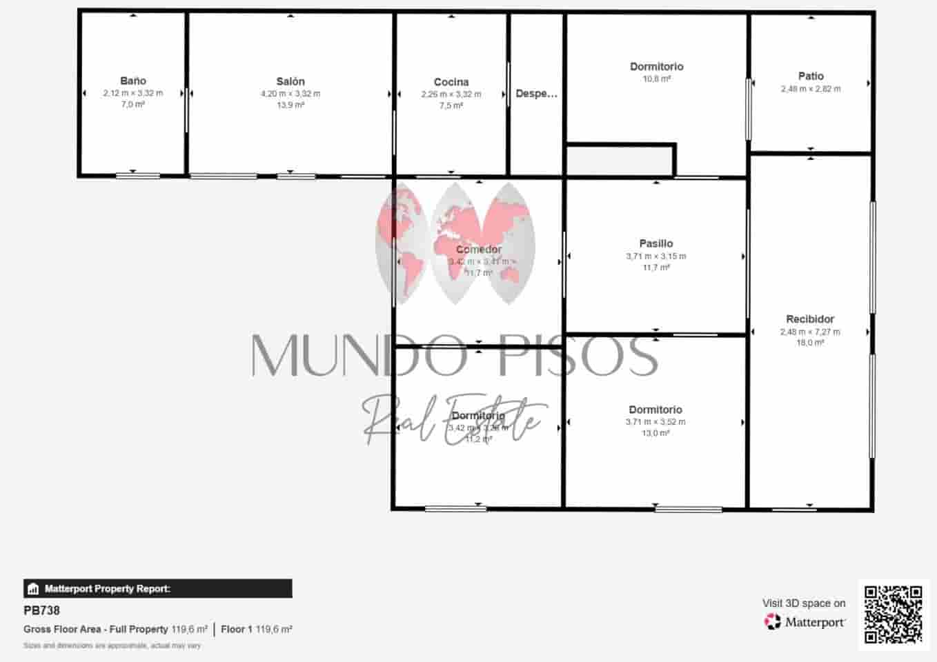 3 bedroom Flat for sale in Palma de Mallorca with garage - € 900,000 (Ref: 10021690)