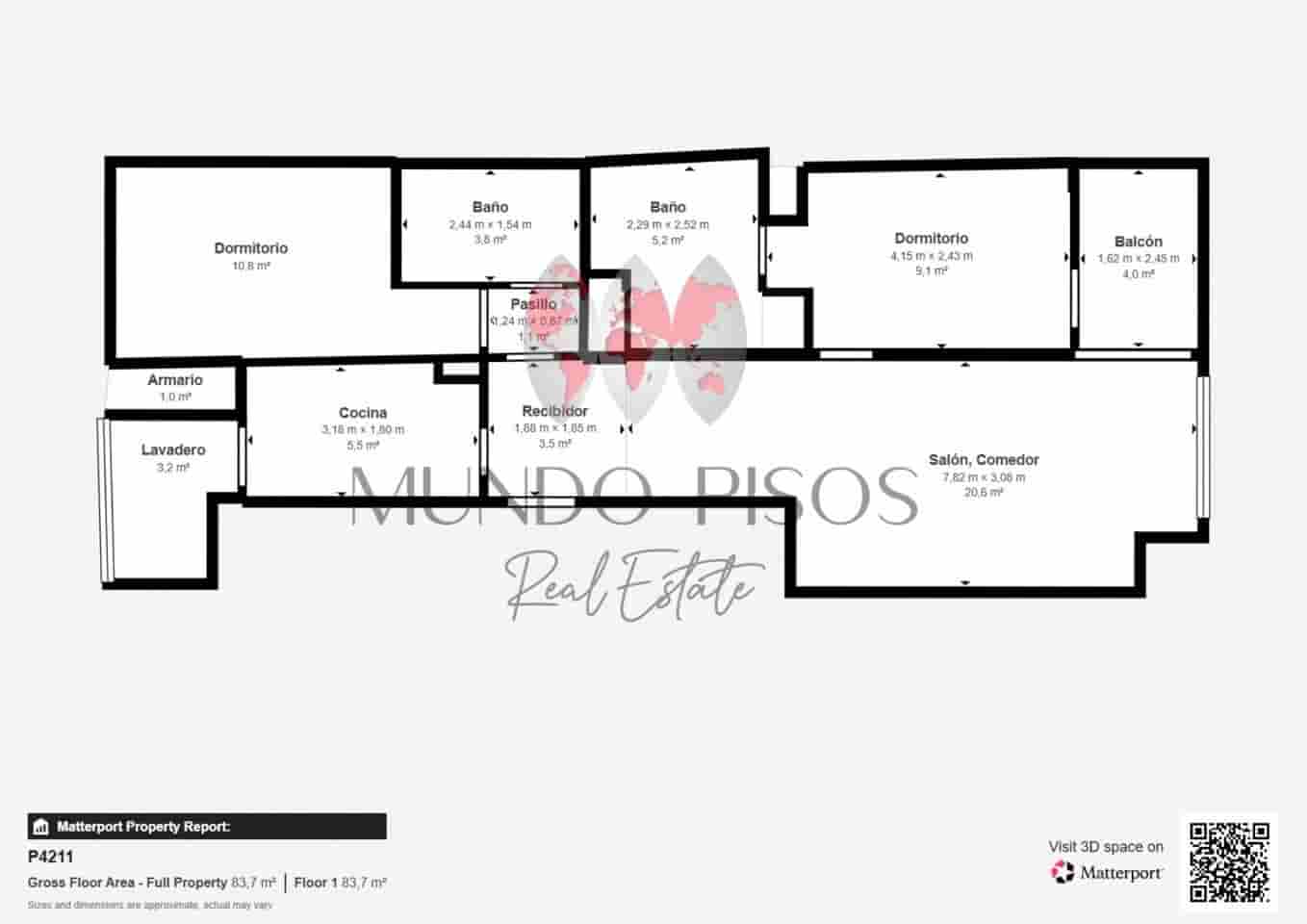 2 slaapkamer Flat te koop in Palma de Mallorca met garage - € 379.000 (Ref: 10021691)