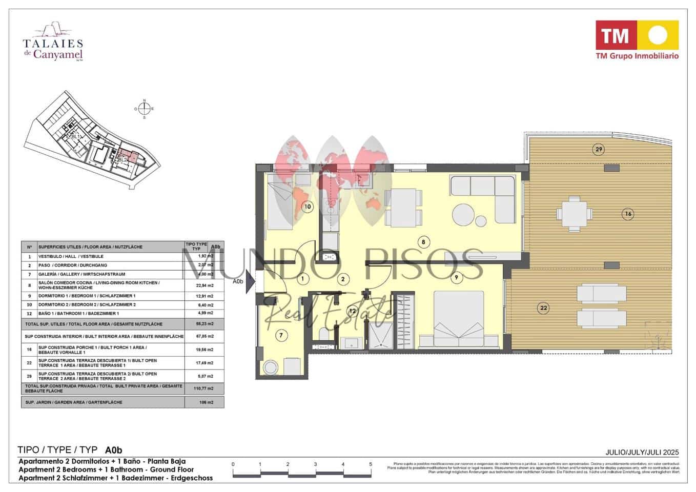 2 quarto Apartamento para venda em Canyamel com piscina garagem - 502 000 € (Ref: 10182185)