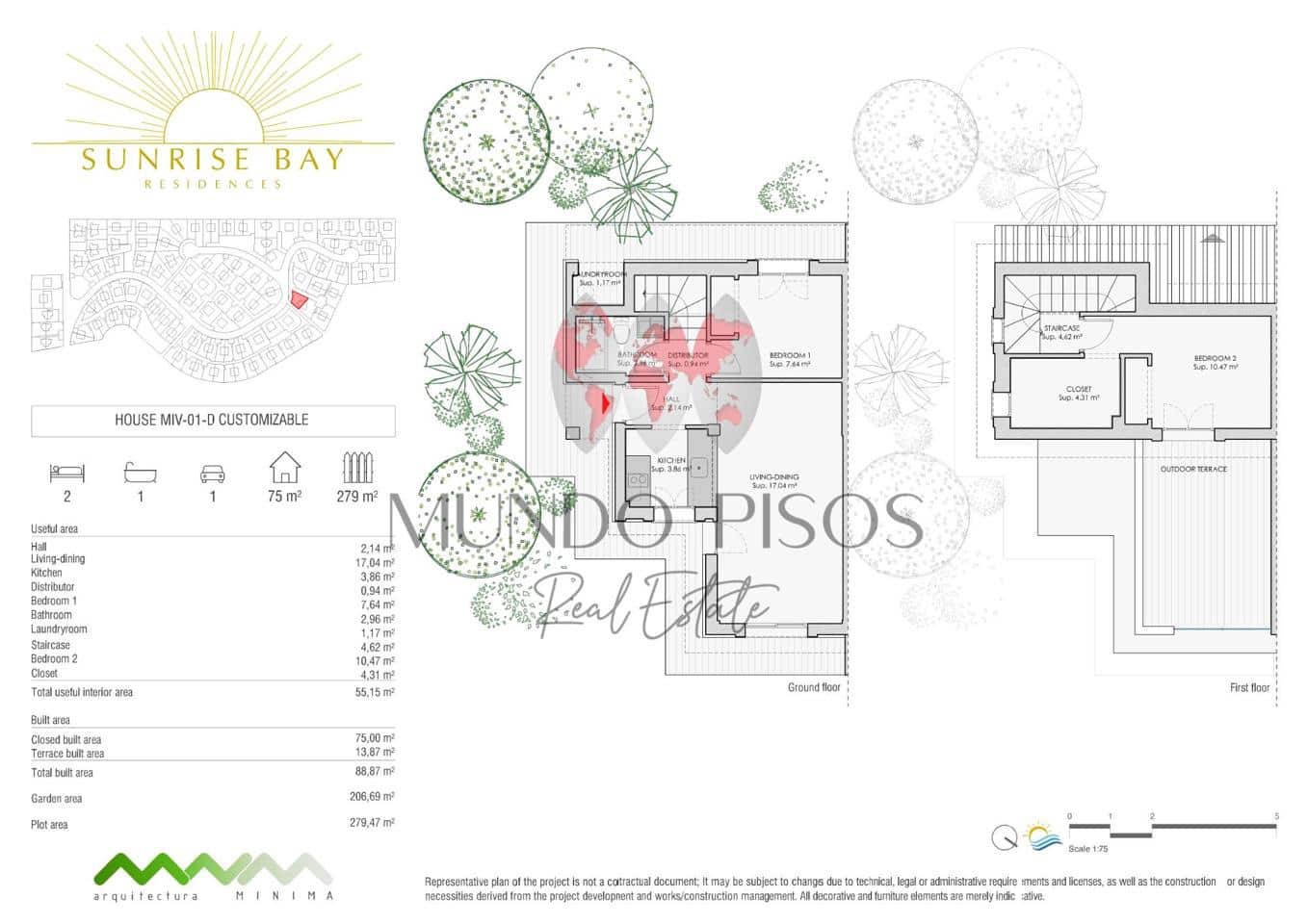 2 soverom Villa til salgs i Cala Anguila med svømmebasseng garasje - € 385 000 (Ref: 9097578)