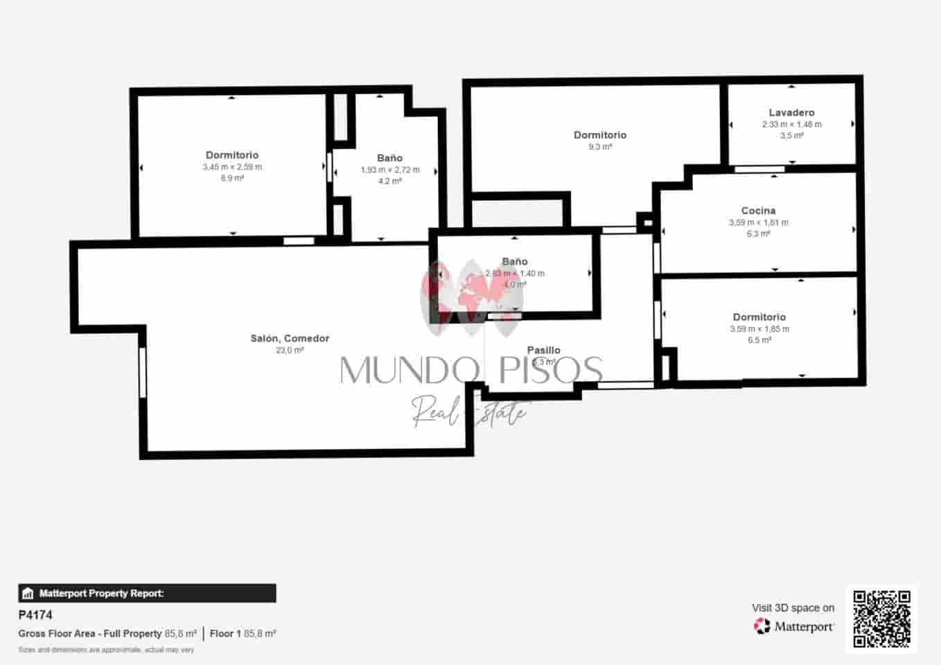 3 slaapkamer Flat te koop in Palma de Mallorca - € 430.000 (Ref: 9221584)