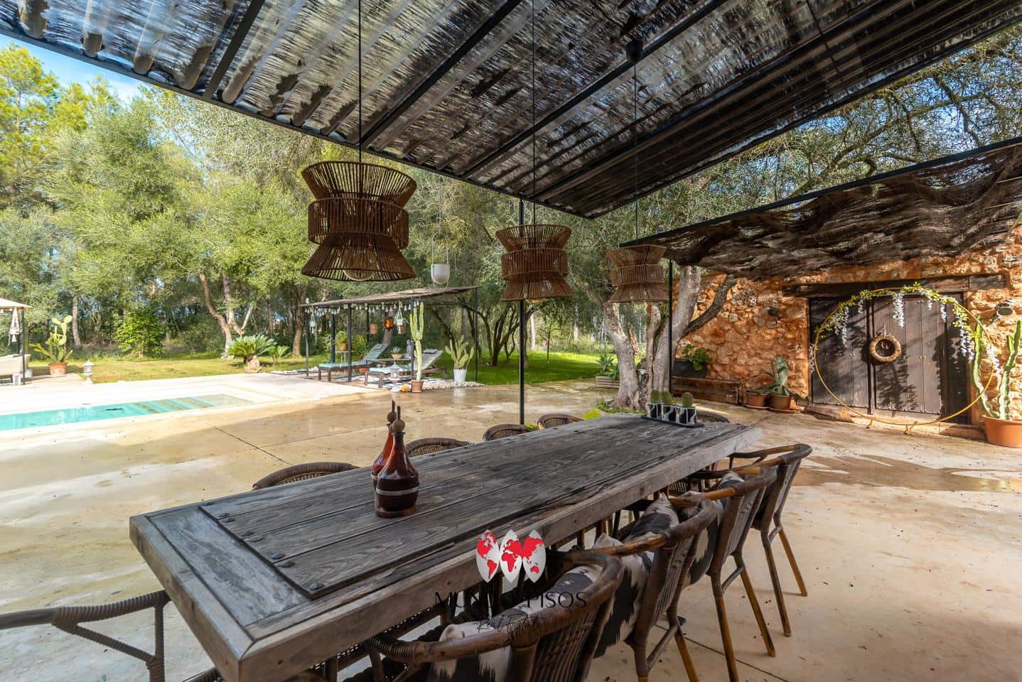 5 sypialnia Finka/Dom wiejski na sprzedaż w Sencelles z basenem garażem - 1 800 000 € (Ref: 9421535)