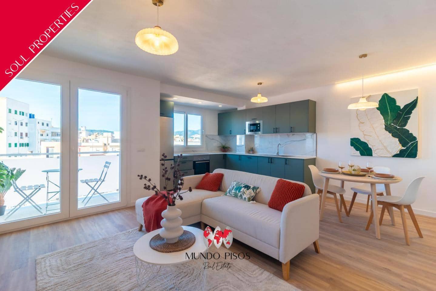 3 Zimmer Wohnung zu verkaufen in Palma de Mallorca - 418.000 € (Ref: 9473530)