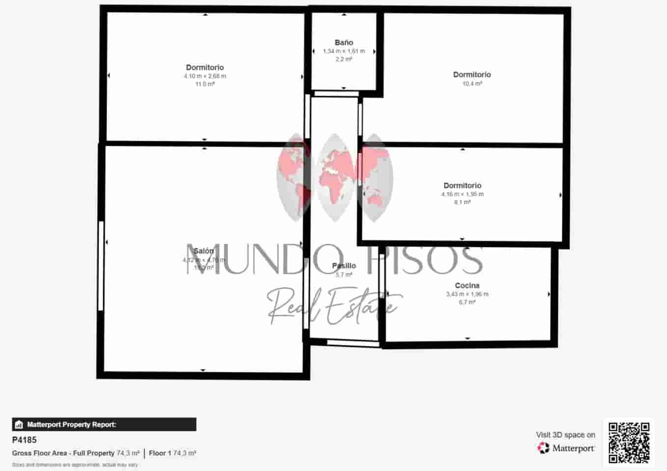 3 chambre Appartement à vendre à Palma de Mallorca - 299 000 € (Ref: 9511120)