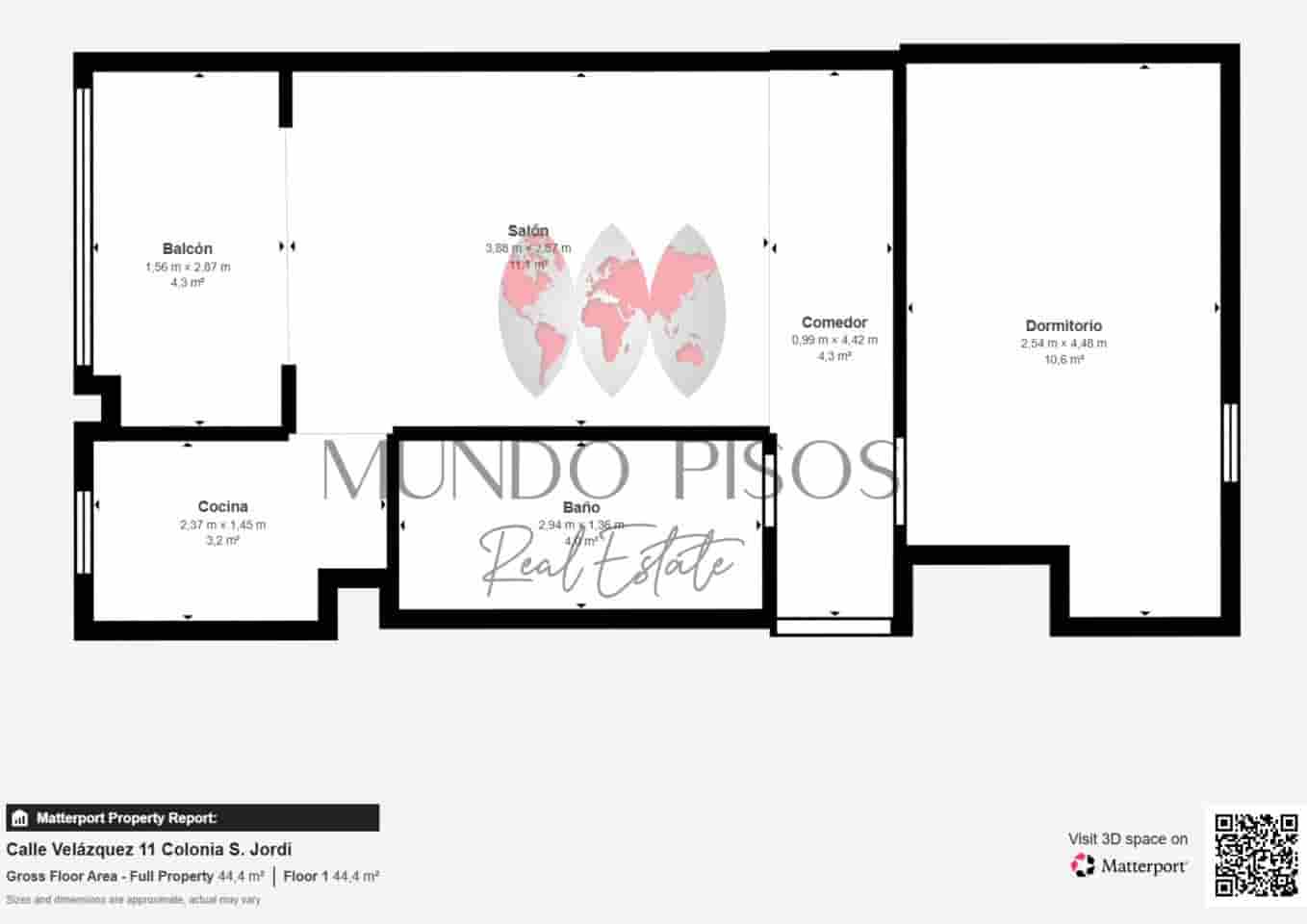 1 chambre Appartement à vendre à Colonia de Sant Jordi avec garage - 250 000 € (Ref: 9559448)