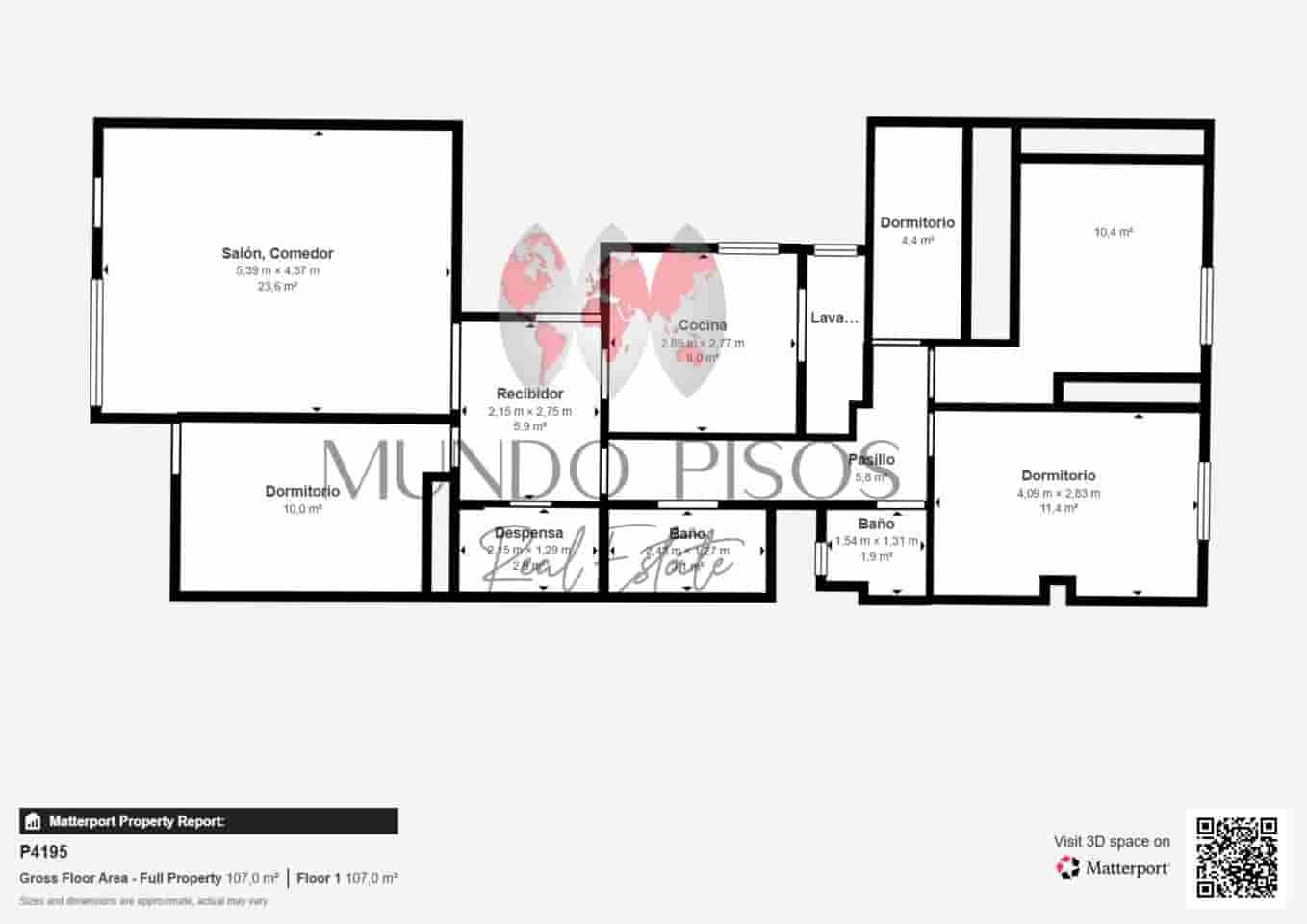 4 soverom Leilighet til salgs i Palma de Mallorca med garasje - € 369 000 (Ref: 9688551)