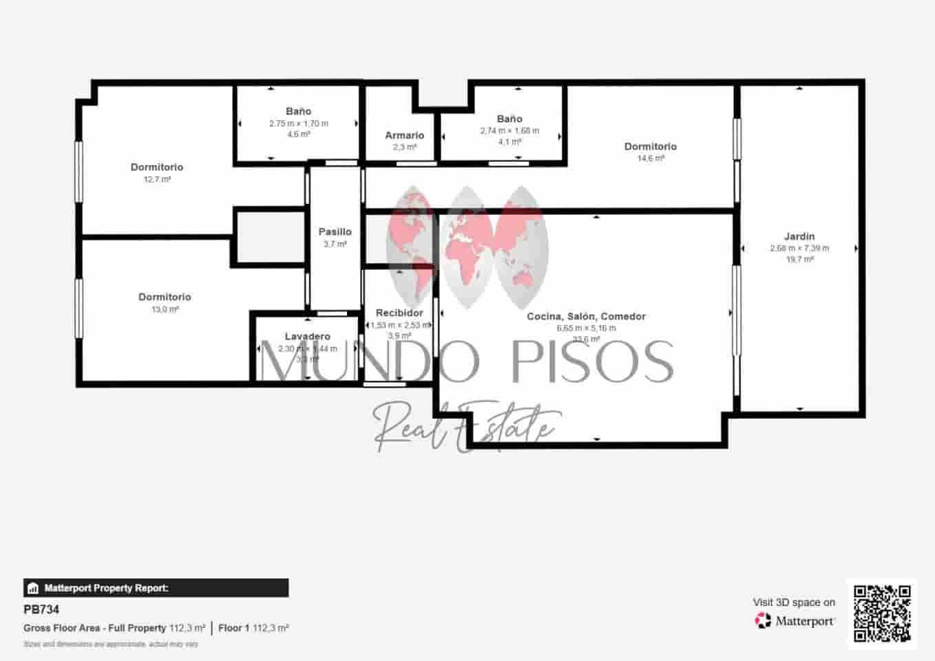 Piso de 3 habitaciones en Palma de Mallorca en venta con piscina garaje - 830.000 € (Ref: 9770874)