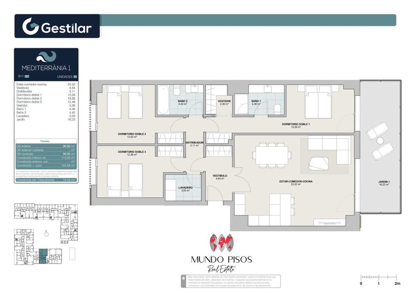 Piso de 3 habitaciones en Palma de Mallorca en venta con piscina garaje - 830.000 € (Ref: 9770874)