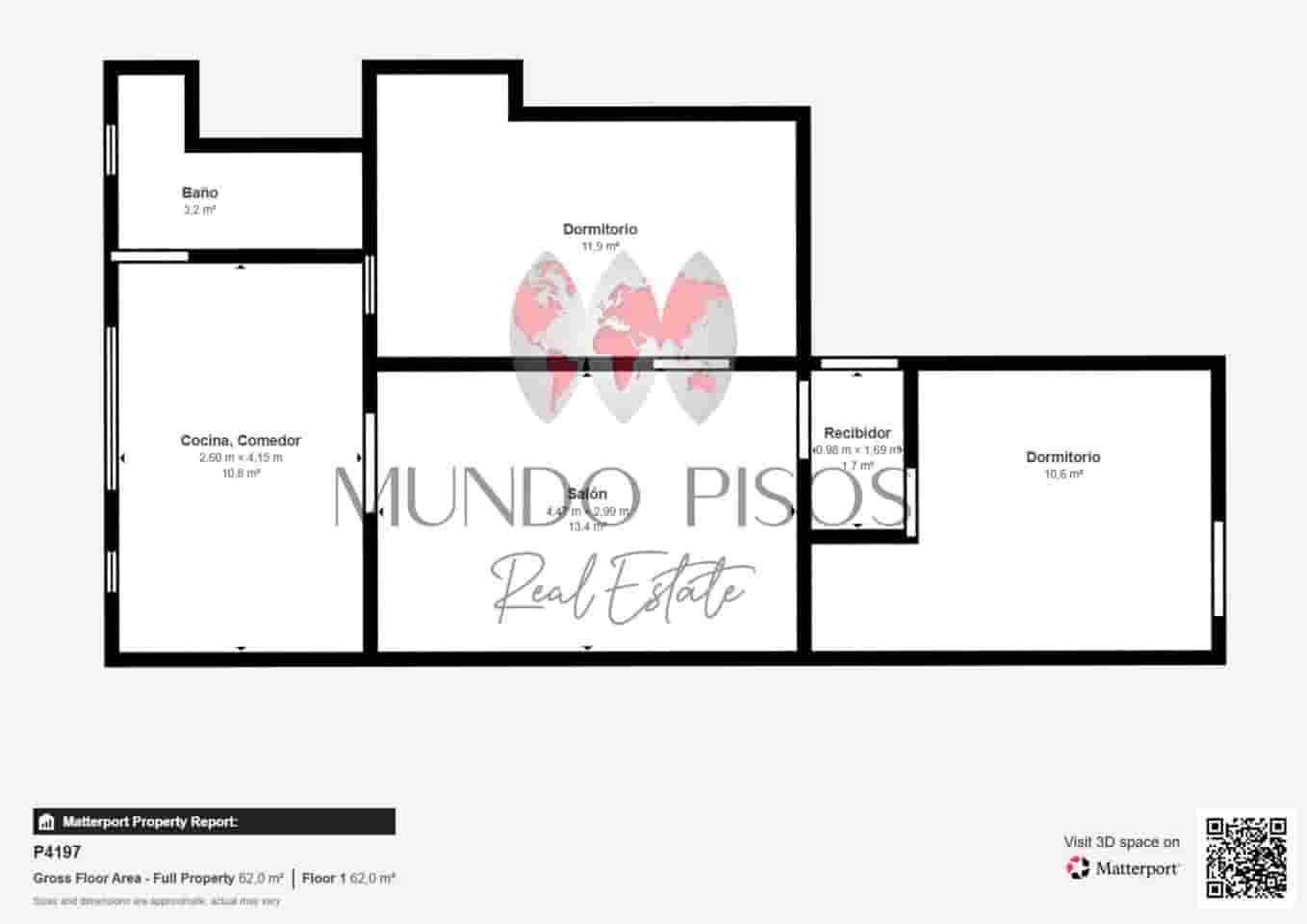 2 camera da letto Appartamento in vendita in Palma de Mallorca - 345.000 € (Rif: 9810357)