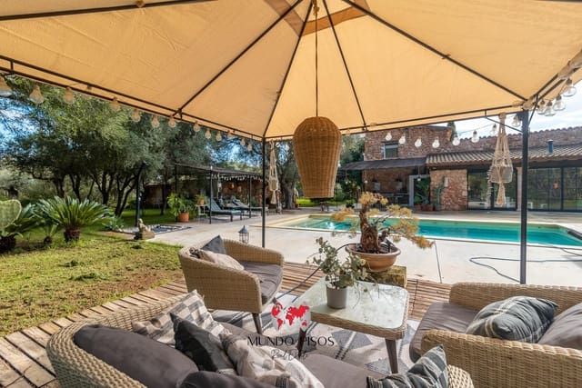 5 sovrum Finca/Hus på landet till salu i Sencelles med pool garage - 1 599 000 € (Ref: 9821331)