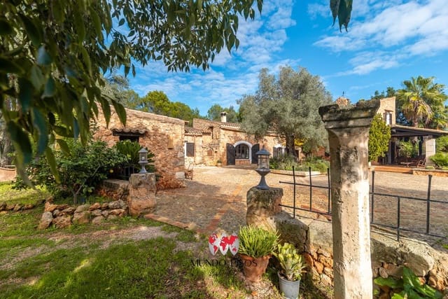 5 sovrum Finca/Hus på landet till salu i Sencelles med pool garage - 1 599 000 € (Ref: 9821331)