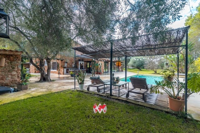 5 sovrum Finca/Hus på landet till salu i Sencelles med pool garage - 1 599 000 € (Ref: 9821331)
