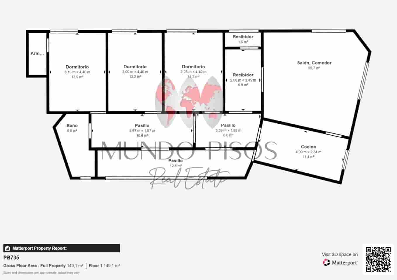 3 bedroom Flat for sale in Coll d'en Rabassa with garage - € 780,000 (Ref: 9841522)