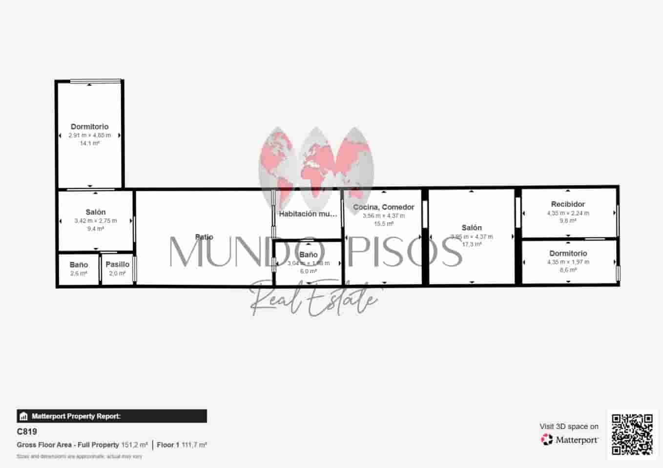 3 bedroom Villa for sale in Sant Joan with garage - € 379,000 (Ref: 9866181)