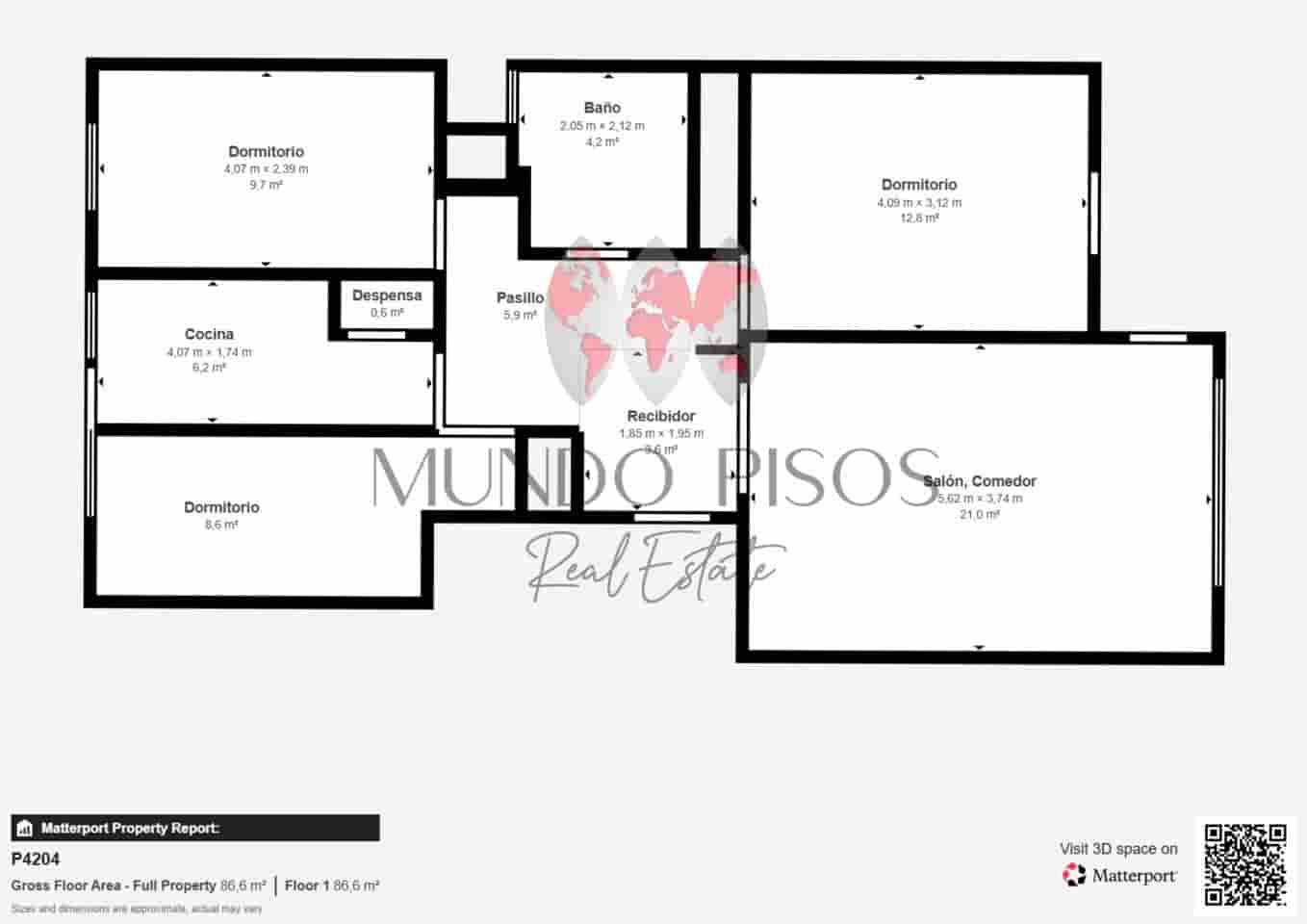 3 bedroom Flat for sale in Palma de Mallorca - € 449,000 (Ref: 9914913)
